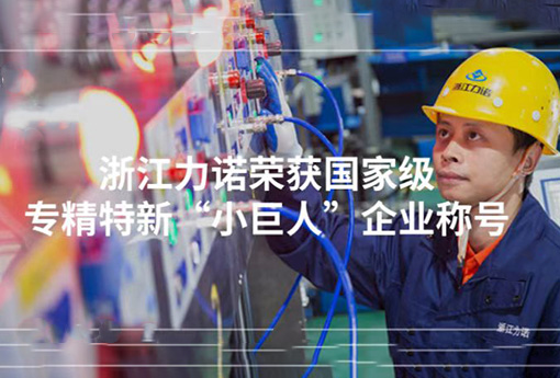 喜報 | 浙江力諾榮獲「國家級專精特新“小巨人”企業(yè)稱號」！
